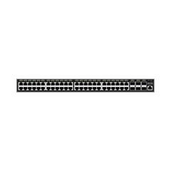 Switch Gigabit PoE+ Administrable / 48 puertos 10/100/1000 Mbps + 6 Puertos SFP+ / Hasta 400W / Compatible con GWN Cloud.