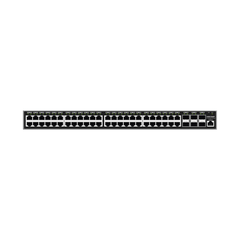 Switch Gigabit PoE+ Administrable / 48 puertos 10/100/1000 Mbps + 6 Puertos SFP+ / Hasta 400W / Compatible con GWN Cloud.