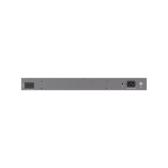 Switch Capa 3 PoE+ Administrable / 24 puertos 10/100/1000 Mbps + 4 Puertos SFP+ de 10 Gigabits / Hasta 360W / Compatible con GWN Cloud.