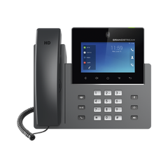 Videoteléfono IP GXV3450 para Android / Pantalla Táctil Capacitiva de 5 Pulgadas 1280 x 720 / Cámara CMOS de 2 Megapíxeles / Wi-Fi 5 y Bluetooth 5.0 / 16 Líneas SIP / PoE/PoE+ / Android 11 / Videoconferencia HD 720p