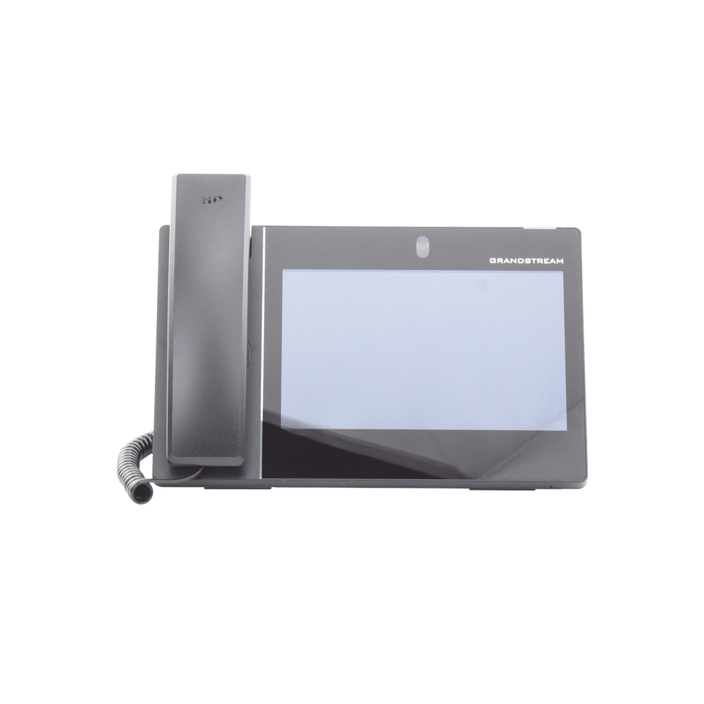 Teléfono IP Android 11, 16 líneas SIP con 16 cuentas, pantalla táctil  8", puertos Gigabit, Wi-Fi, Bluetooth, PoE, codec Opus, IPV4/IPV6 con gestión en la nube GDMS