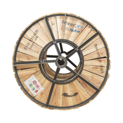 Carrete de 4 Kilómetros (13123.36 Pies) de Fibra Óptica para Exterior G.652D, Armada, Monomodo de 12 Hilos, Loose Tube, Color Negro, para Instalación en Ducto Subterráneo o Enterrado Directo