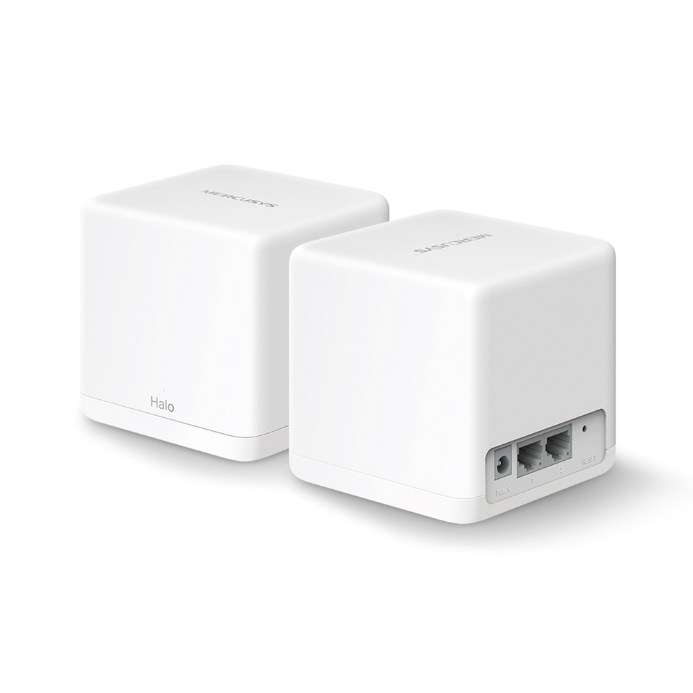 KIT de Sistema Inalámbrico H30G Mesh / Doble banda 2.4GHz y 5GHz AC 1300Mbps / Doble puerto 10/100/1000 Mbps / Control vía App / Roaming Continuo