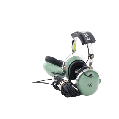 Auriculares estilo Muff-Mic para operaciones de mantenimiento y rampas en aeropuertos