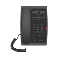Teléfono IP WiFi para Hotelería, profesional con 6 teclas programables para servicio rápido (Hotline), plantilla personalizable con PoE
