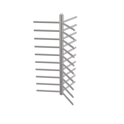 Eje Central de Refacción para Torniquetes Hikvision de Cuerpo Completo DS-K3H44X0 / Acero Inoxidable