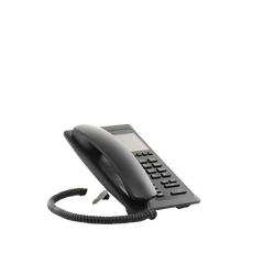 (H5W Color Negro)Teléfono IP WiFi para Hotelería, profesional de gama alta con pantalla LCD de 3.5 pulgadas a color, 6 teclas programables para servicio rápido (Hotline) PoE