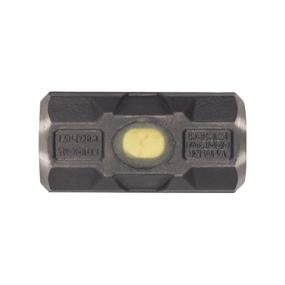 Marro de Acero de Aleación 2.72 kg., de Mango Robusto de Fibra de Vidrio con Agujero para Colgarse. Ideal para Demolición, Golpeo de estacas, Inserción de cuñas