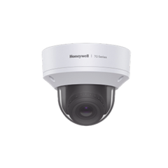 Domo IP 8 MP / Lente Mot. 3.6  a 11 mm / H.265 / NDAA / ONVIF / IK10 / WDR 130 dB / IA Avanzado Detección Sabotaje / Movimiento / Rostros / Intrusión / Merodeo / Objeto Abandonado / Alarma y Audio I/O / PoE / Serie 70 / Honeywell Security