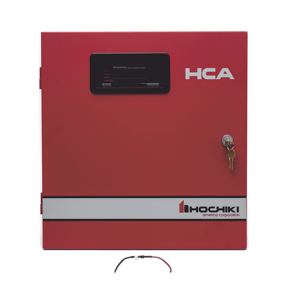 Panel Convencional De 8 Zonas, Hasta 20 Detectores por Zona, Capacidad 6.5A, Alimentación 120V, Color Rojo (0100-09600), Listado UL 864 9th Edición