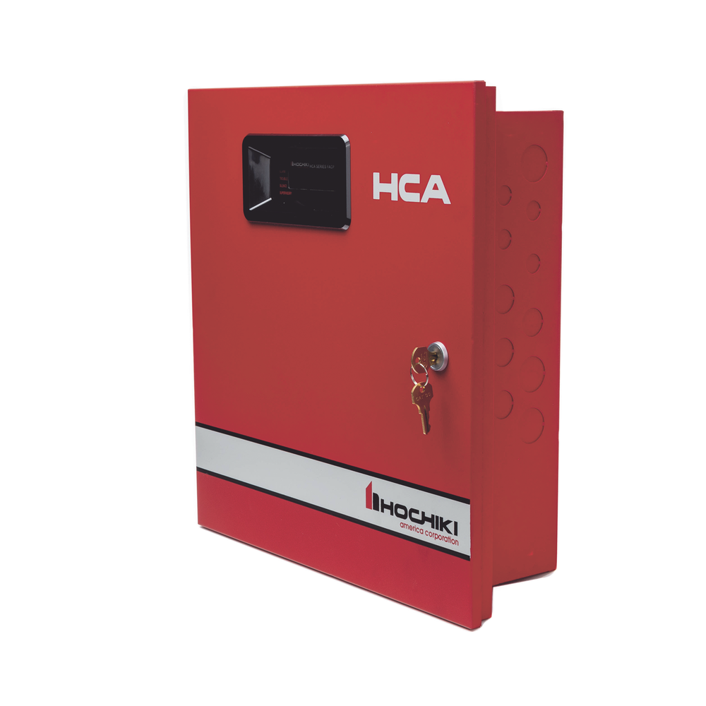 Panel Convencional De 8 Zonas, Hasta 20 Detectores por Zona, Capacidad 6.5A, Alimentación 120V, Color Rojo (0100-09600), Listado UL 864 9th Edición