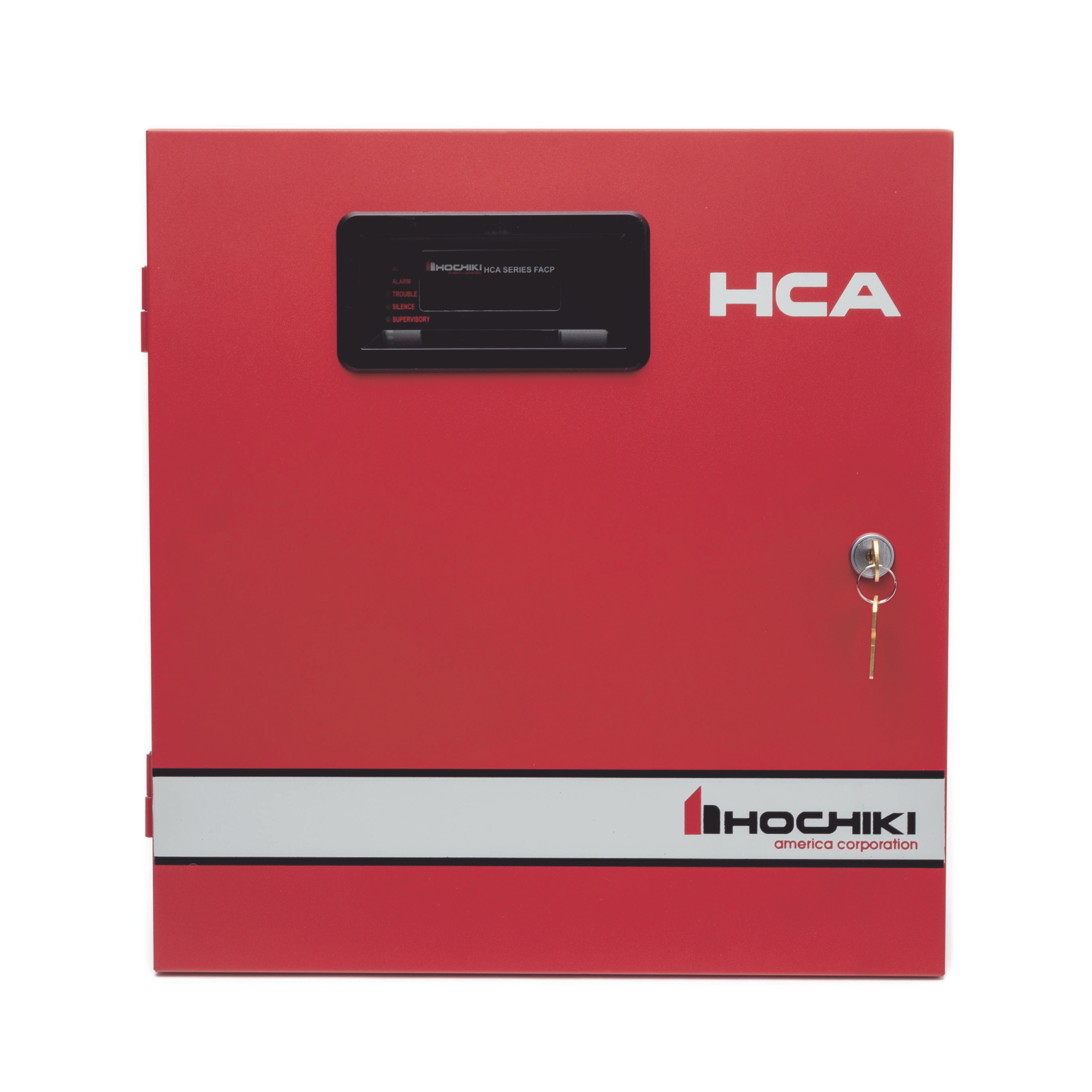 Panel Convencional De 8 Zonas, Hasta 20 Detectores por Zona, Capacidad 6.5A, Alimentación 120V, Color Rojo (0100-09600), Listado UL 864 9th Edición