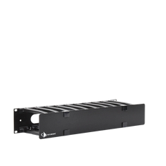 Organizador de Cable Horizontal RouteIT, Sencillo, Para Rack de 19in, 6in de profundidad, 2UR