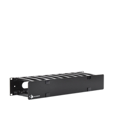 Organizador de Cable Horizontal RouteIT, Sencillo, Para Rack de 19in, 6in de profundidad, 2UR