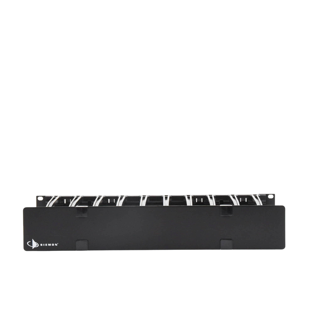 Organizador de Cable Horizontal RouteIT, Sencillo, Para Rack de 19in, 6in de profundidad, 2UR