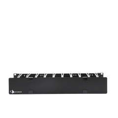Organizador de Cable Horizontal RouteIT, Sencillo, Para Rack de 19in, 6in de profundidad, 2UR