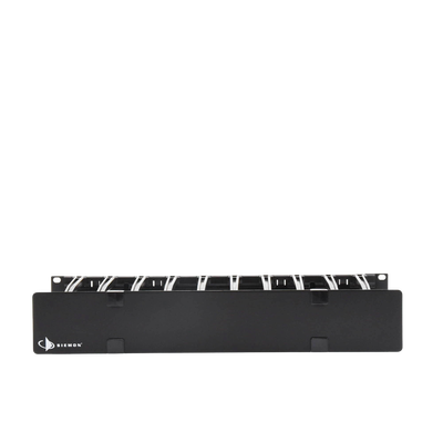 Organizador de Cable Horizontal RouteIT, Sencillo, Para Rack de 19in, 6in de profundidad, 2UR