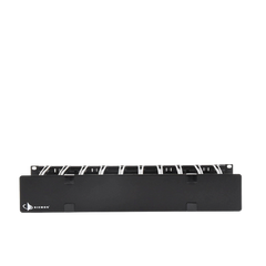 Organizador de Cable Horizontal RouteIT, Sencillo, Para Rack de 19in, 6in de profundidad, 2UR