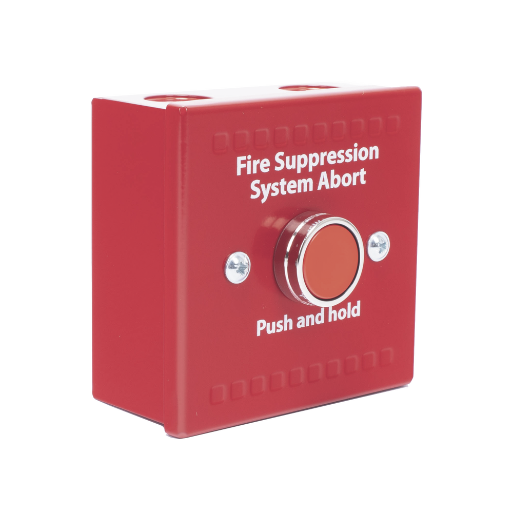 Botón De Aborto Para Panel De Supresión De Incendio HCVR-3R Serie FirePro Xtinguish (0100-16560)
