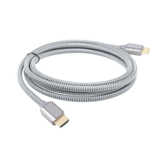 Cable HDMI de Alta Resolución en 8K / Versión 2.1 / 2 Metros de Longitud (6.56 ft) / Recomendado para Audio eARC / Dolby Atmos