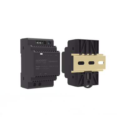 Fuente de Poder Industrial Entrada: 100-240 Vca / Salida: 15 Vcc/ 4 A/ 60 W/ Riel Din