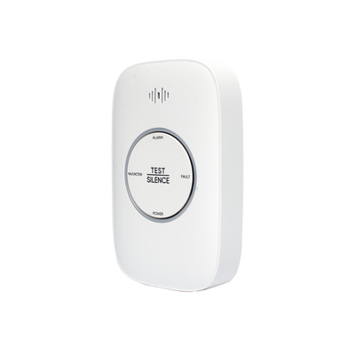 (HikFire)  Detector de Gas LP Propano C3H8 / Alarma Temprana / Salida para cierre de Válvula y/o  activación de Ventilador / Protección IP30 / Alarma de 70dB a 115dB a 1 metro de distancia