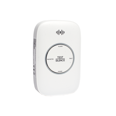 (HikFire)  Detector de Gas LP Propano C3H8 / Alarma Temprana / Salida para cierre de Válvula y/o  activación de Ventilador / Protección IP30 / Alarma de 70dB a 115dB a 1 metro de distancia