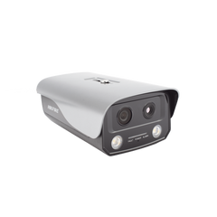 (HikFire) Cámara IP de Detección Térmica de Incendios / Detección de Llamas y Temperaturas Anormales / 4 Megapíxel (Lente Óptico) + 1 Megapíxel (Lente Térmico) / Compatible con Hik-Connect