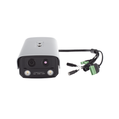 (HikFire) Cámara IP de Detección Térmica de Incendios / Detección de Llamas y Temperaturas Anormales / 4 Megapíxel (Lente Óptico) + 1 Megapíxel (Lente Térmico) / Compatible con Hik-Connect