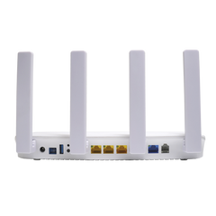 ONU XGSPON / Wi-Fi 6 / 1 Puerto RJ45 2.5 Gbps / 3 Puertos RJ45 1 Gbps / 1 FXS / 1 Puerto USB /
