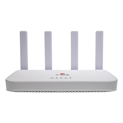 ONU XGSPON / Wi-Fi 6 / 1 Puerto RJ45 2.5 Gbps / 3 Puertos RJ45 1 Gbps / 1 FXS / 1 Puerto USB /