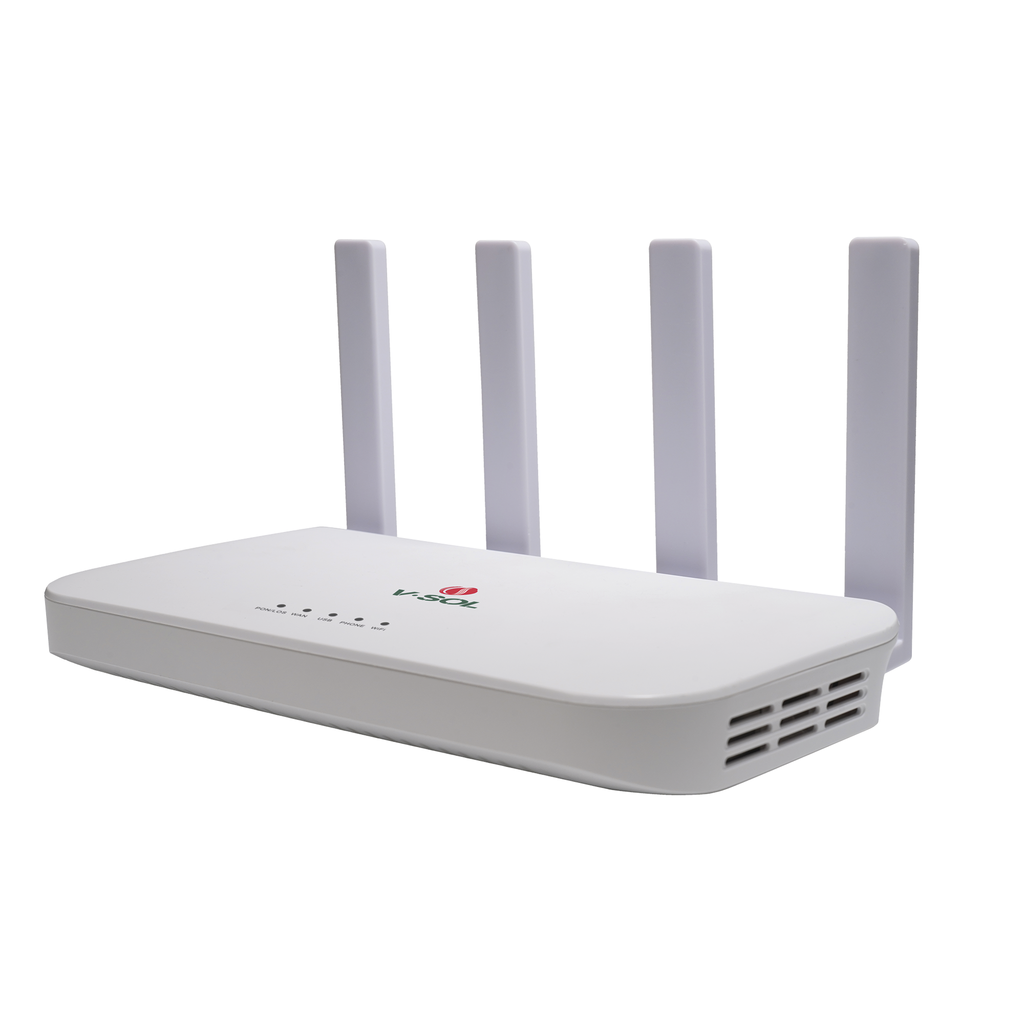 ONU XGSPON / Wi-Fi 6 / 1 Puerto RJ45 2.5 Gbps / 3 Puertos RJ45 1 Gbps / 1 FXS / 1 Puerto USB /