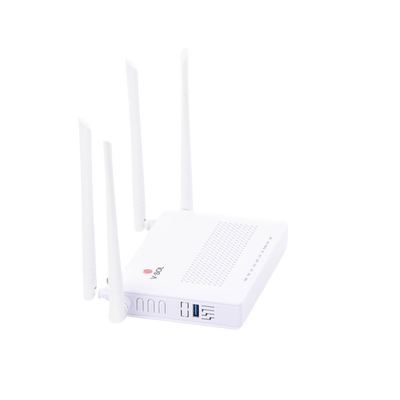 ONU Dual GPON/EPON con Wi-Fi AC de doble banda, 1 puerto SC/APC + 2 puertos LAN Gigabit + 1 puerto FXS + 1 Puerto CATV