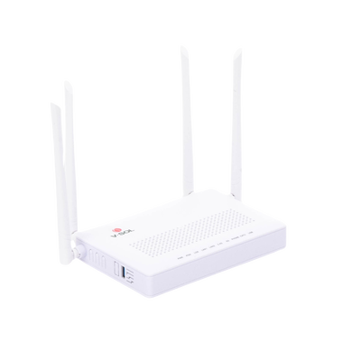 ONU Dual GPON/EPON con Wi-Fi AC de doble banda, 1 puerto SC/APC + 2 puertos LAN Gigabit + 1 puerto FXS + 1 Puerto CATV