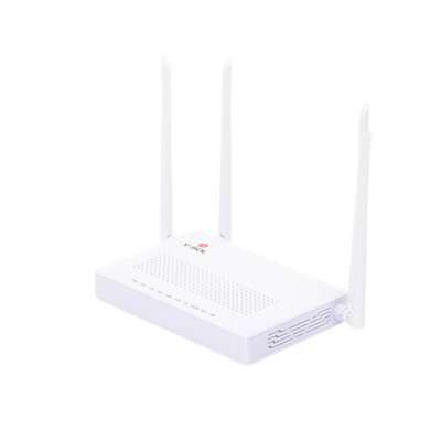 ONU Dual GPON/EPON con Wi-Fi AC de doble banda, 1 puerto SC/APC + 2 puertos LAN Gigabit + 1 puerto FXS + 1 Puerto CATV