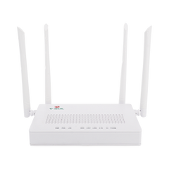 ONU Dual G/EPON con Wi-Fi AC de doble banda, 1 puerto SC/UPC + 2 puertos LAN Gigabit + 1 puerto FXS