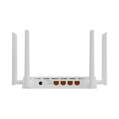 Router Inalámbrico/ WiFi 6 / 4 puertos LAN Gigabit/ Soporta Mesh / Diseño Compacto