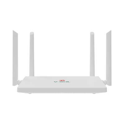 Router Inalámbrico/ WiFi 6 / 4 puertos LAN Gigabit/ Soporta Mesh / Diseño Compacto