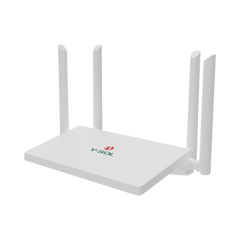 Router Inalámbrico/ WiFi 6 / 4 puertos LAN Gigabit/ Soporta Mesh / Diseño Compacto