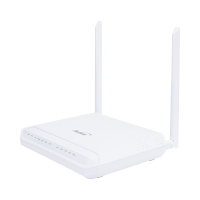 ONU GPON WiFi 2.4/5 GHz, Compatible con OLT´s de Terceros, MIMO 2x2, 4 puertos Gigabit + 1 POTS + USB, conector SC/UPC, (Gestión WAN desde la Interfaz de la ONU)