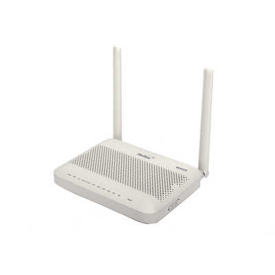 ONU GPON WiFi 6, 2.4/5 GHz, Compatible con OLT´s de Terceros, 4 puertos Gigabit + 1 POTS + 2 USB, conector SC/UPC