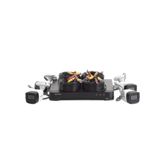 (MICRÓFONO INTEGRADO) KIT TURBOHD 5 Megapixel / DVR 4 Canales / 4 Cámaras Bala con Micrófono Integrado (exterior 2.8 mm) / Fuente de Poder / Accesorios de Instalación
