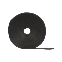 Rollo de Cinta de Contacto, de 75 Pies (22.9m) de Largo, 19.1 mm de Ancho, Color Negro