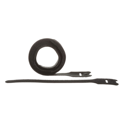 Kit de 10 Cintas de Contacto, de 12.7mm (.50in) de Ancho, 203mm (8in) de Largo, Color Negro