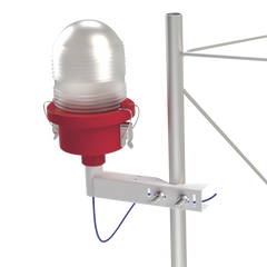 Herraje para Lámpara de Obstrucción LED Modelo EI-LBIB/OL1-VLED2- IR/ OL2-VLED2-IR