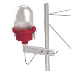 Herraje para Lámpara de Obstrucción LED Modelo EI-LBIB/OL1-VLED2- IR/ OL2-VLED2-IR
