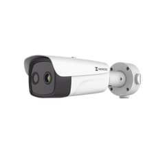 Bala IP Térmica 640 × 512 / Lente 35 mm / Termométrica / Detección de Temperatura / PoE+ / Exterior IP67 / Recubrimiento Anticorrosivo / MicroSD