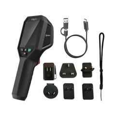 FB21 - Cámara Termográfica Profesional para Bomberos/ Lente Térmico 3.6 mm (256 × 192) / Lente Optico 2 Megapixel / WiFi / IP65 / Hasta 6 Horas de Funcionamiento Continuo