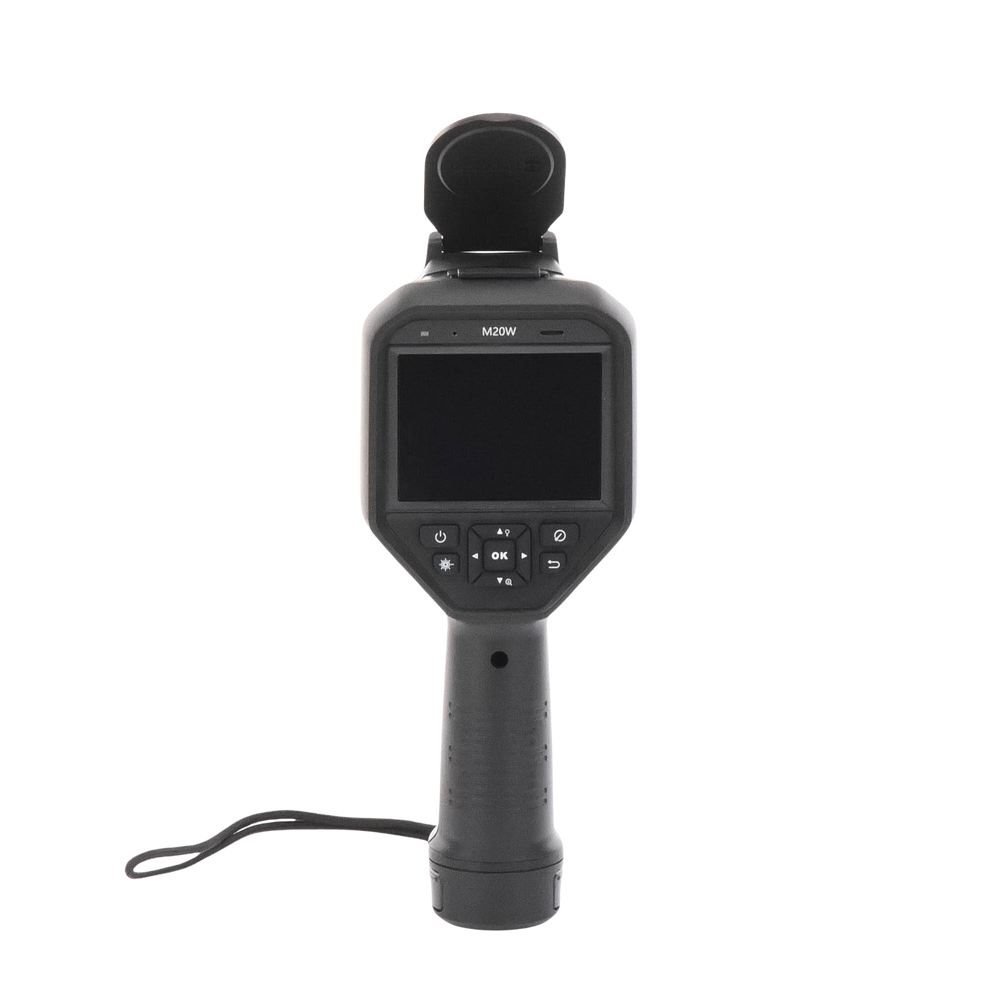 M20W - Cámara Termográfica Portátil Profesional / Rango de temperatura de -20 °C a 550 °C / Alta precisión ±2℃/±2% / Resolución IR 256 x 192 y Cámara Visual 8MP / Pantalla táctil LCD
