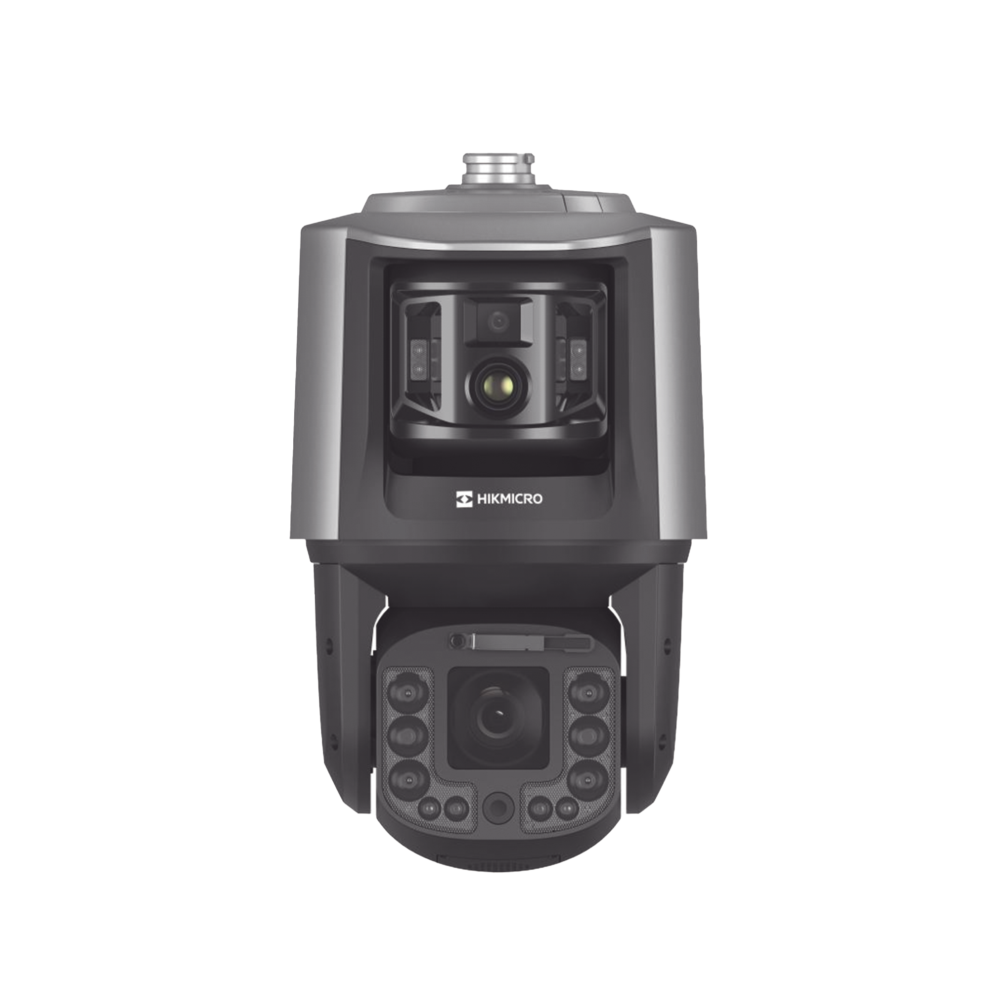 [TandemVu] Domo PTZ IP 4 Megapixel con 40X Zoom con Cámara Optica Fija de 4 Megapixel Cámara Térmica 256 x 192 con Lente 9.7 mm /  Protección perimetral